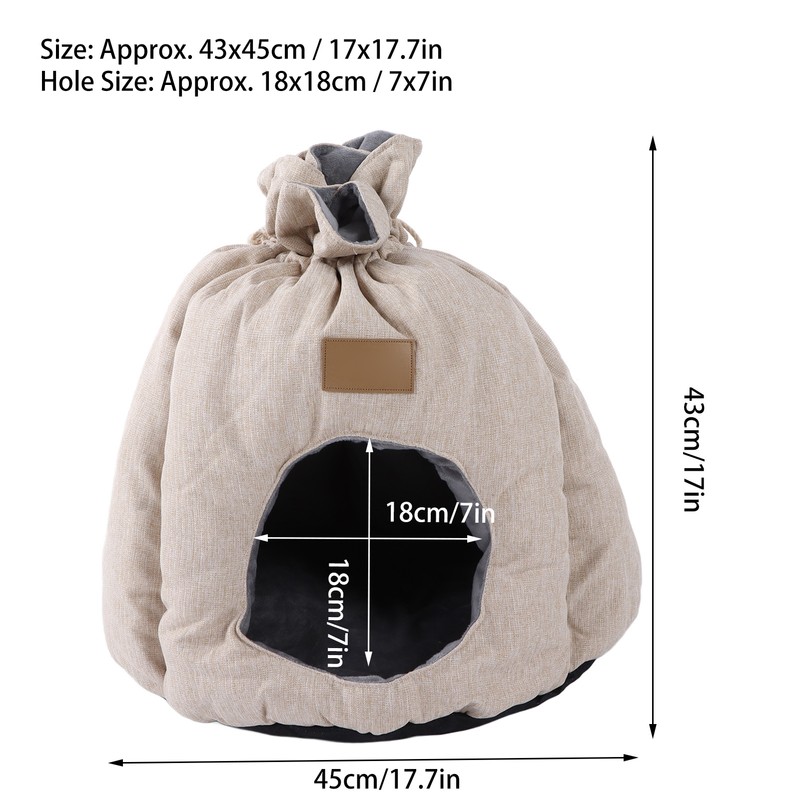 Cat Sleeping Bag 4 Seasons General Winter Warm Enclosed Comfortable