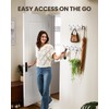 AMADA HOMEFURNISHING Coat Rack Wall Mount 2 Pack, Coat Hooks