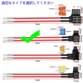 KILIGEN 2pcs 12V/24V Small Dual Port Fuse Tap Circuit Add, ATM Small Piggyback Blade Fuse Holder with Dual Wire Harness, 4 Pieces (5A/10A) Small Fuse and Fuse Puller