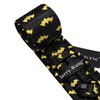 Barry.Wang Silk Ties for Men Fun Necktie and Tie Clip