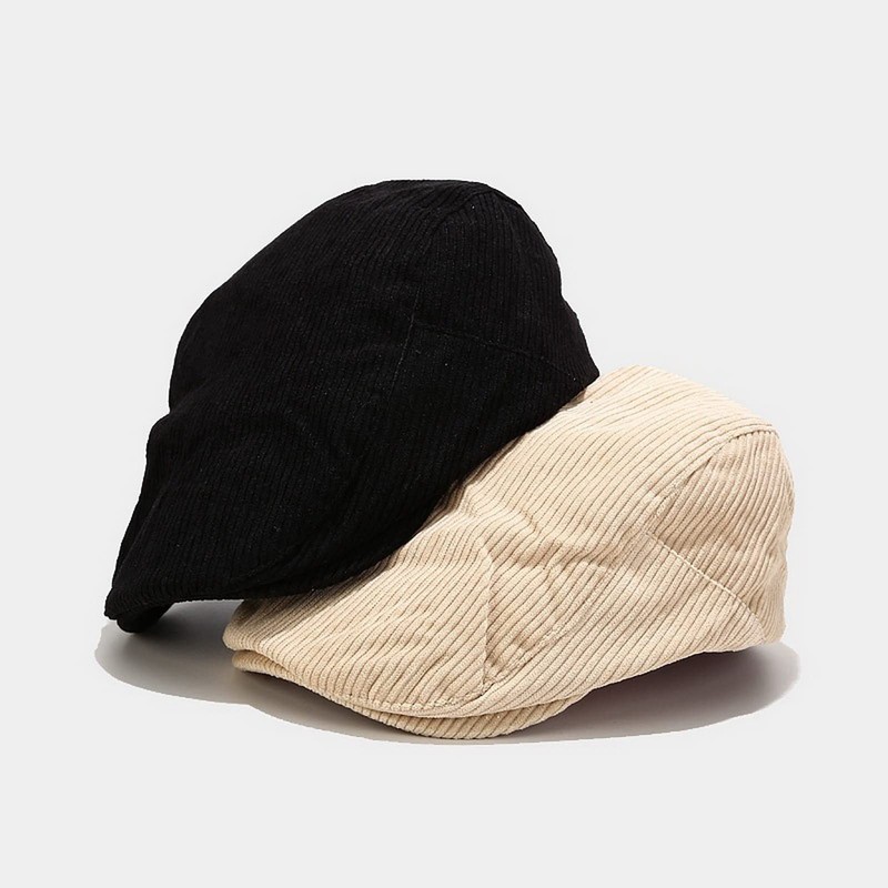 Faringoto Sun Protection Peaked Cap Casual Beret Retro Painter Hat,