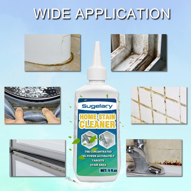 Sugelary Mold Stain Cleaner, 10 Fl oz All-Purpose Gel for