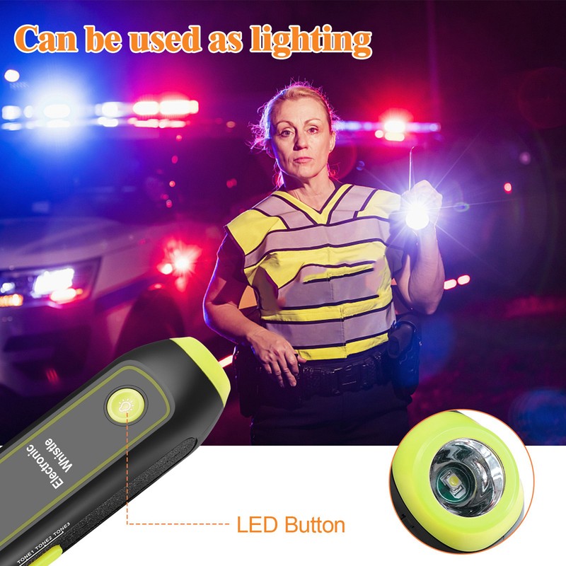 Electronic Whistle 3 Tone 3 Volume Level Blow Free Whistle