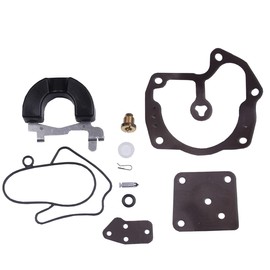 Goodbest New Carburetor Carb Repair Rebuild Kits With Float Compatible with Johnson Evinrude V4 V6 Looper 120 130 135 140 200 225 250 hp 1986-2001 Plastic Carbs Replaces 437327 439079 439078 18-7248