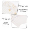 Operitacx 1 Set Gold-Plated Writing Paper Delicate Wedding Envelopes Envelopes