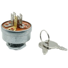 abczok Craftsman Riding Lawn Tractor Mower Ignition Starter Switch fit for MTD Craftsman, John Deere,Toro,Snapper,Scag with 3 Position 5 Termials