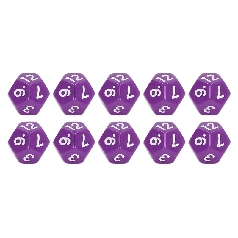 40Pcs 12 Sided Dice Set Polyhedral Dice for Family Party