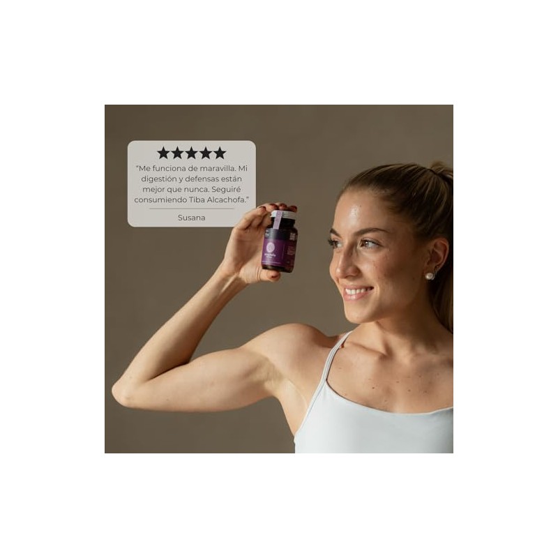 Alcachofa 500 mg Apoyo Digestivo TRIO TIBA SALUD