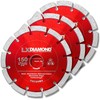 LXDIAMOND 3 x Diamond Cutting Disc 150 mm – Diamond