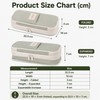 Telescopic Canvas Pencil Case for School & Office - Expandable