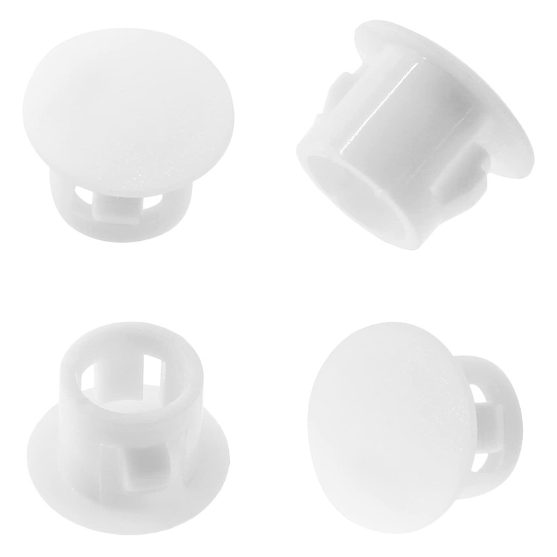 Bivethoi 50 PCS Plastic Hole Plugs 6mm / 1/4 Inch