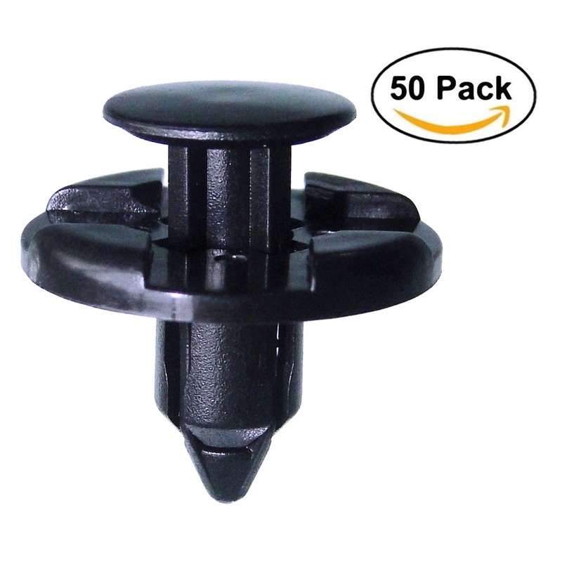 Lantee 50 Pcs 7mm Front Bumper Clips Quarter Panel Push