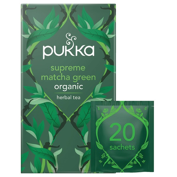 Pukka Supreme Matcha Green Sachets 20 pack