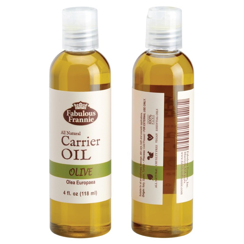 Fabulous Frannie Olive Carrier Oil Base Oil for Aromatherapy, Essential