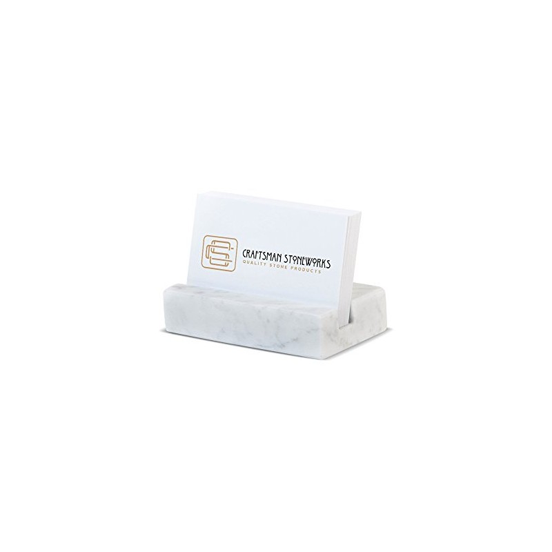 Business Card Holder for Desk Marble Business Card Display Holders