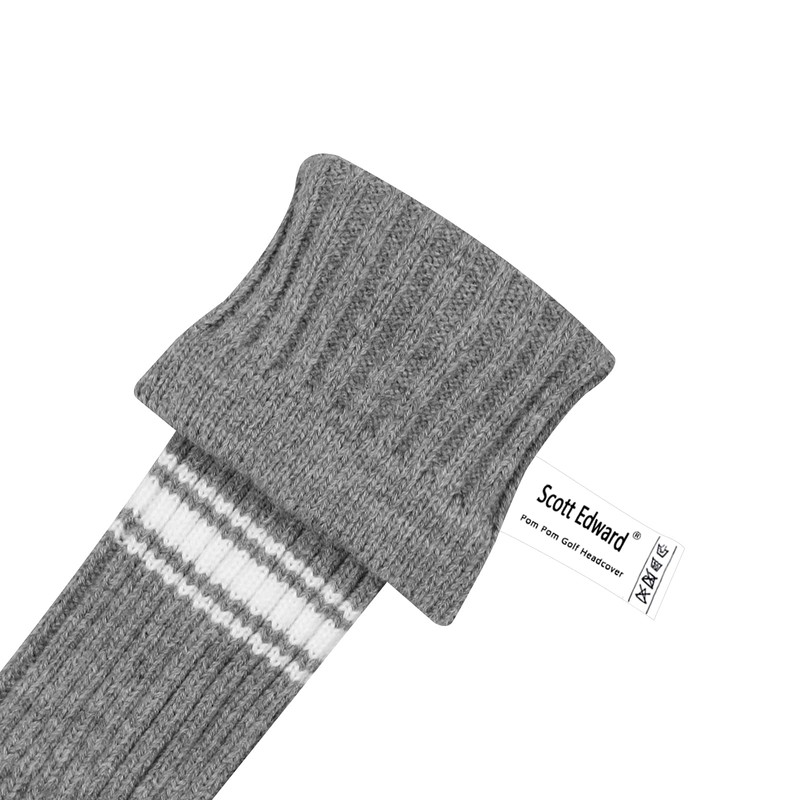 Scott Edward Golf Club Head Covers Set of 4 Grey