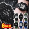 Digital Wristwatch, Stylish, Digital, Easy to Read Inexpensive, Large Screen,