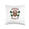 Vegan Theme T-Shirt Vegan Muscle Tees: Fitness Weights Kettlebell T-Shirt
