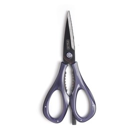SiTRA 5-in-1 Clear Handle Multifunctional Kitchen Scissors (Gray)