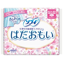 Sofy Hadaomoi Especially Heavy Days, 8.1 inches (230 cm), With Wings, 30 Sheets x 3 Packs