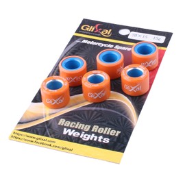 Glixal 20X15mm High Performance Racing Variator Roller Weights Set For Honda PCX 125 150 Polaris RZR 200 SYM SUZUKI KYMCO VESPA Scooter Quads ATV UTV (15 Gram)