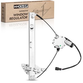 HHCSOP Front Left Driver Side Power Window Regulator with Motor Fit for 2006 2007 2008 2009 2010 2011 2012 2013 Chevy Impala, 2014 2015 2016 Impala Limited Sedan, 748-172