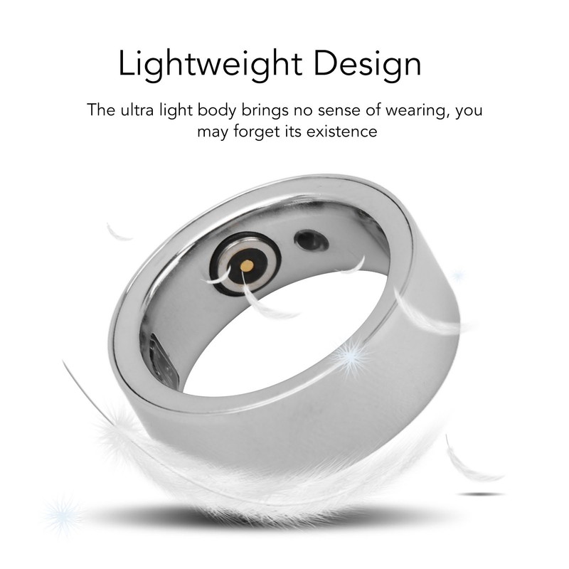 Smart Health Ring Bluetooth Pressure Sleep Monitoring Body Temperature Detection