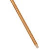 Rubbermaid Commercial Products Broom Handle with Threaded Tip, 60-Inch Lacquered