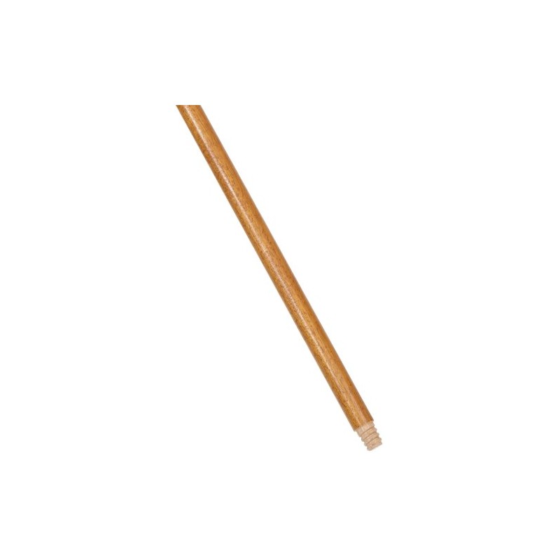 Rubbermaid Commercial Products Broom Handle with Threaded Tip, 60-Inch Lacquered