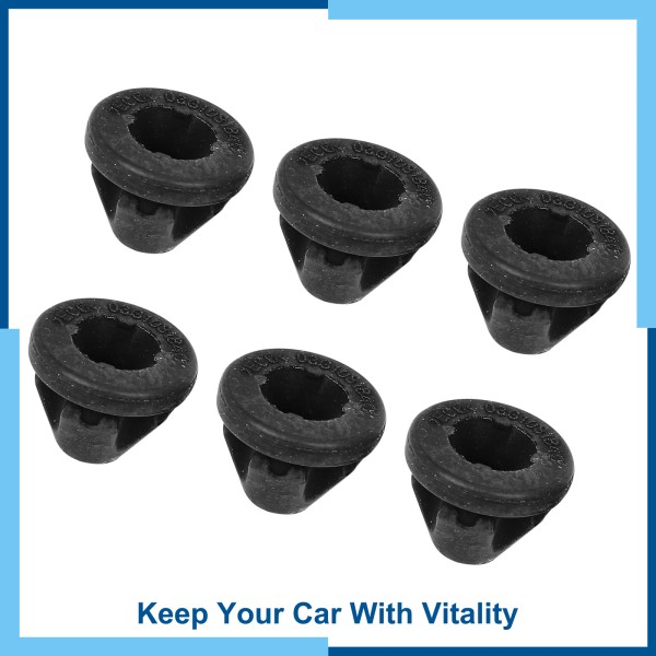 carpopart Pack (6) Car Engine Cover Grommet for Volkswagen PD100