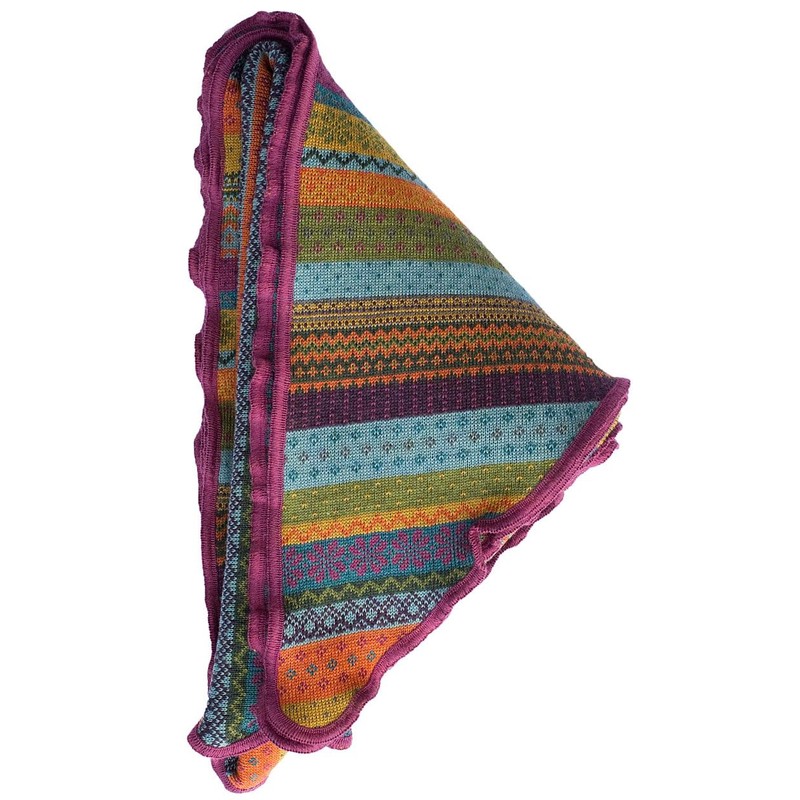 Invero, Merino Triangular Scarf Tiziana 100% Wool, Heather