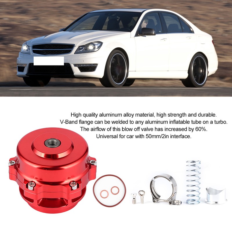 2in Aluminum Alloy Blow Off Valve Turbo BOV Kit Universal