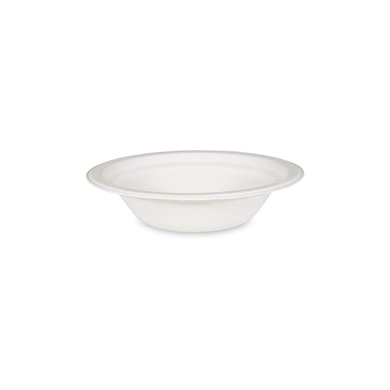 VEPATIM 50 Soup Bowls Salad Bowls Round Sugar Cane 300