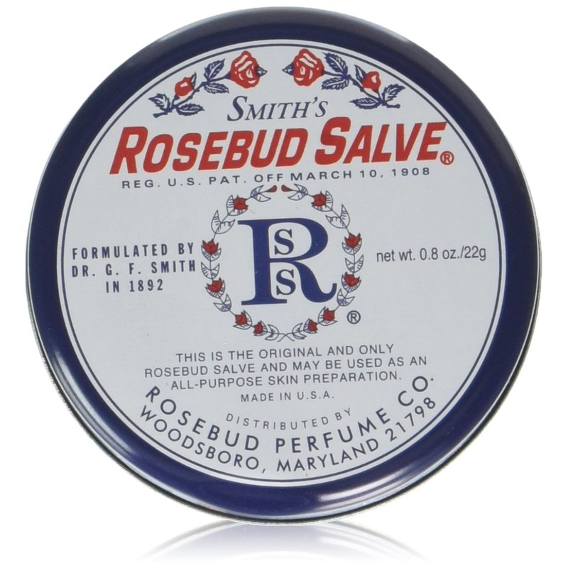 Rosebud Perfume Co. Lip Salve-Rosebud, 2 pack