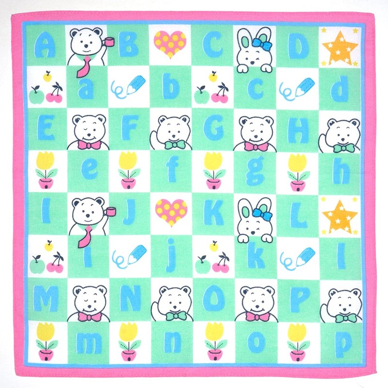 merrysquare - Children's Handkerchiefs - 100% Cotton - Approx. 30