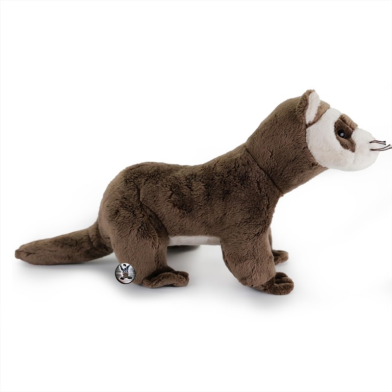 Ferret Cuddly Toy Marten Wild Animal Plush Toy Freddy
