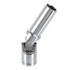 sourcing map 3/8" Drive Universal Joint Socket 12mm CR-V Metric
