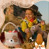 Easter Baskets for Kids, Cute Dog Easter Egg Buckets Huting