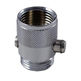 VicVan Water Saver Shut Off Valve 1/2-inch Female And Male Pipe Thread, Chrome Plated Brass