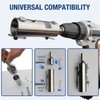 Moalaok 2 in 1 Trailer Jack Drill Adapter for 1