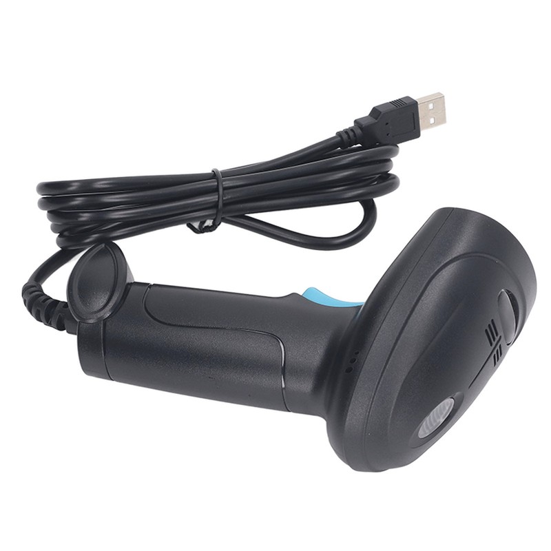 1D Barcode Scanner High Accuracy Fast Decoding Ergonomic USB Wired