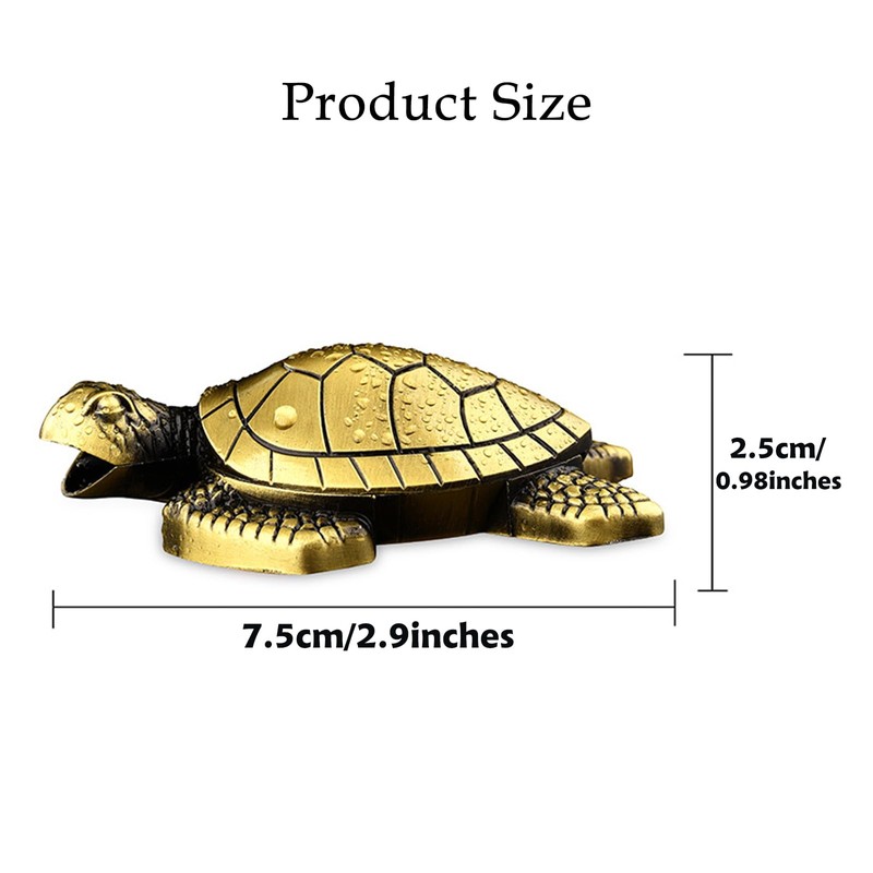 Torch Lighter - Turtle Shaped Refillable Gas Adjustable Flame Lighter,