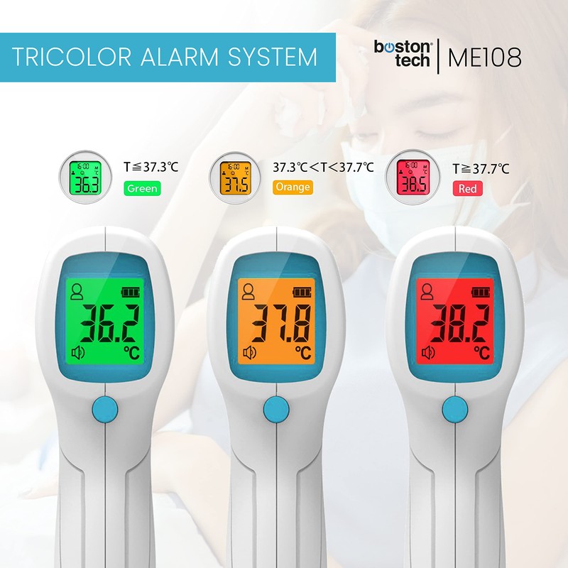 Fever Thermometer Contactless Infrared Forehead Thermometer for Baby Adults Children