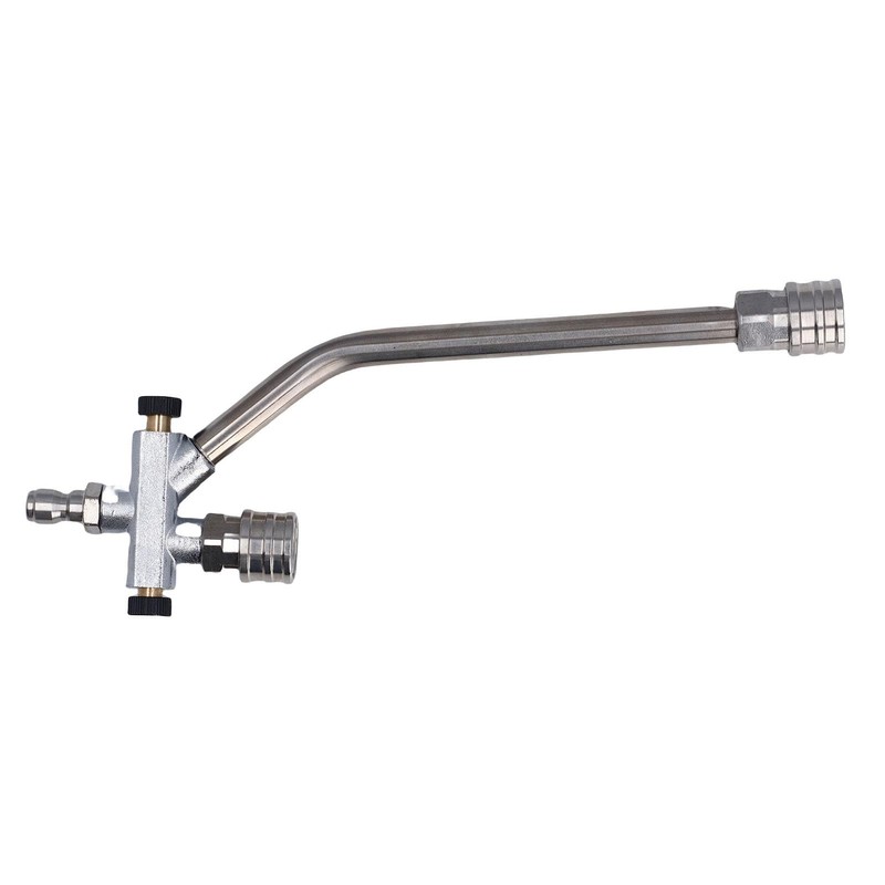 Jiawu Foam Cannon Dual Connector Accessory, Pressure Washer Double Tip