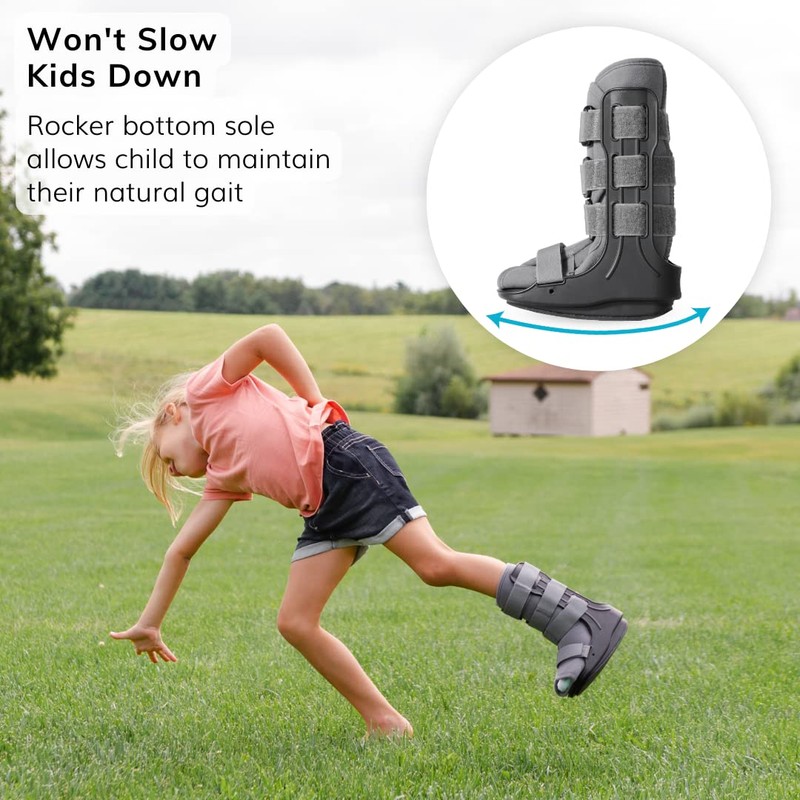 BraceAbility Pediatric Walking Boot - Children's Medical Walker CAM Orthopedic