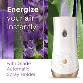 Glade Automatic Spray Refill, Air Freshener for Home and Bathroom, Tranquil Lavender & Aloe, 6.2 Oz