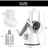 Cambom Rotary Cheese Grater Hand Crank Cheese Shredder for Fresh