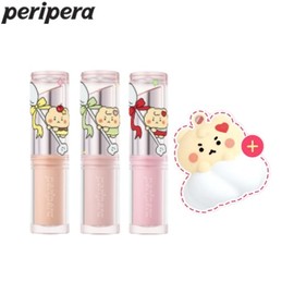 PERIPERA Ink Mood Glowy Balm + Lipstick Cap Set 2items [PERIPERA X MANGOMEE], Color:14 Cozy Spoon+Lipstick Cap