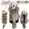 BESTEVER Wild Animal Pen Case, Plush Pouch, Pencil Case, Cute