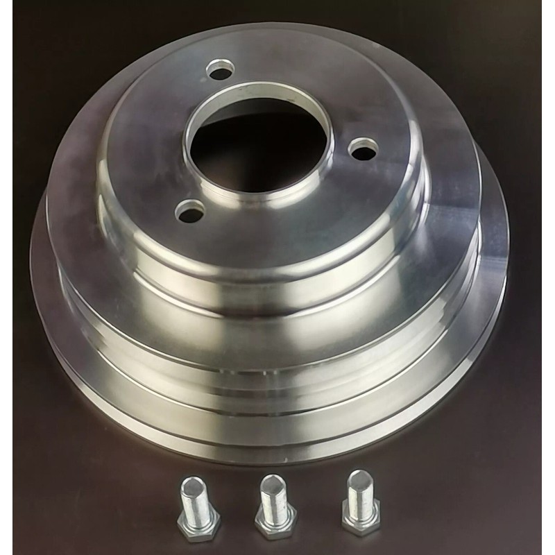 Rodspeedracing Big Block Chevy Crankshaft Pulley 3 Groove 396 427